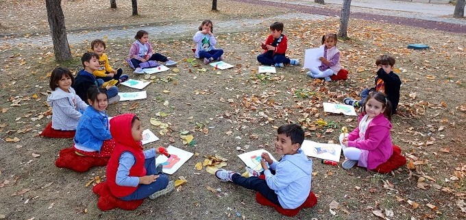 Doğa Sever Çocuklarımız Sınıf Dışarı Etkinliğinde
